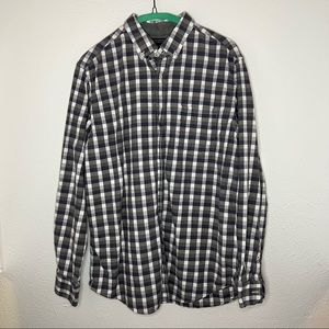 Banana Republic Plaid Button Down